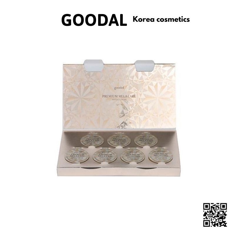 Kem dưỡng ốc sên vàng Goodal Premium mela Care ampoule Cream